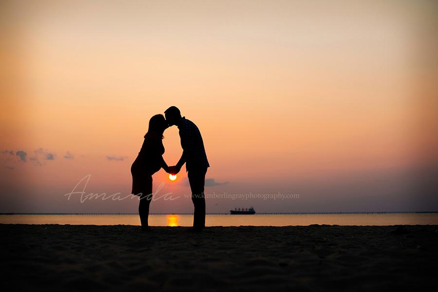 virginia beach maternity silhouette 